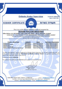 Devpharma chem_SATNAM-PSYLLIUM-INDUSTRIES-kosher-certificate